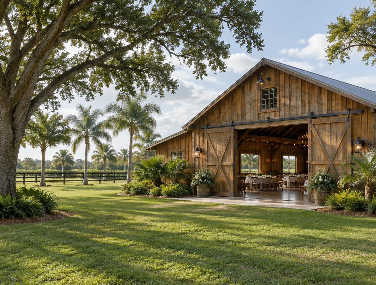 Homestead Barn & Field — Barn & field